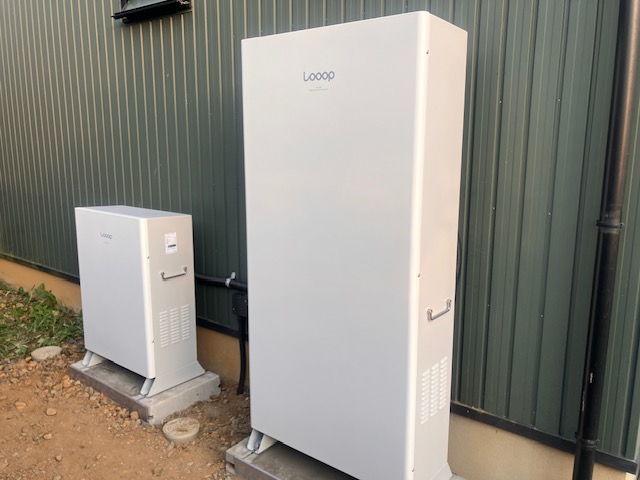 愛知県新城市　中川様(蓄電池Looop　SOLABOX)