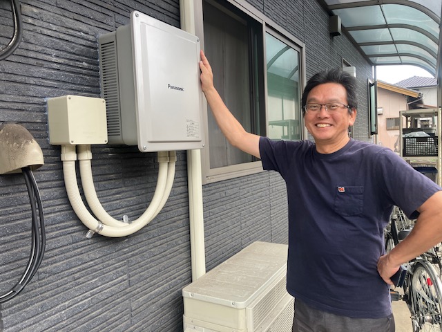 愛知県半田市　M様(パナソニック屋外マルチパワコン)